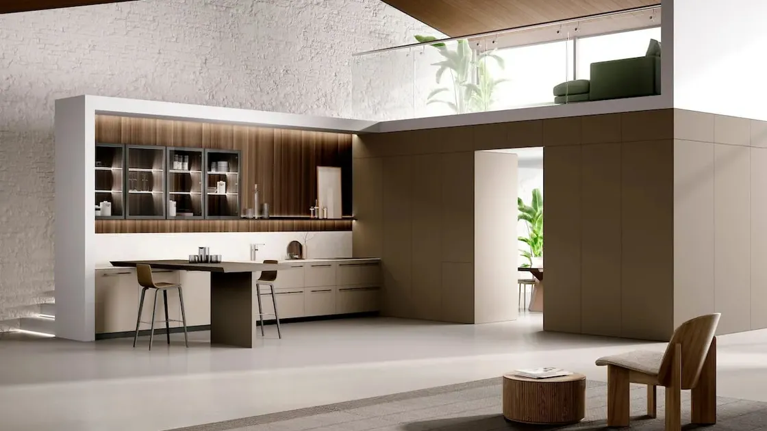 Cucina Moderna Modula Composizione 05 di Febal Casa