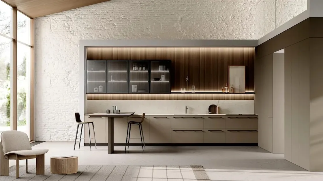 Cucina Moderna Modula Composizione 05 di Febal Casa