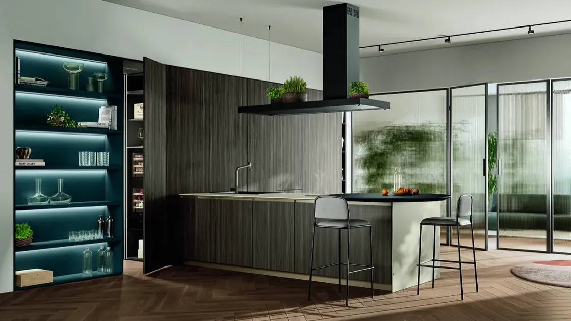 Cucina Moderna Modula Composizione 06 di Febal Casa
