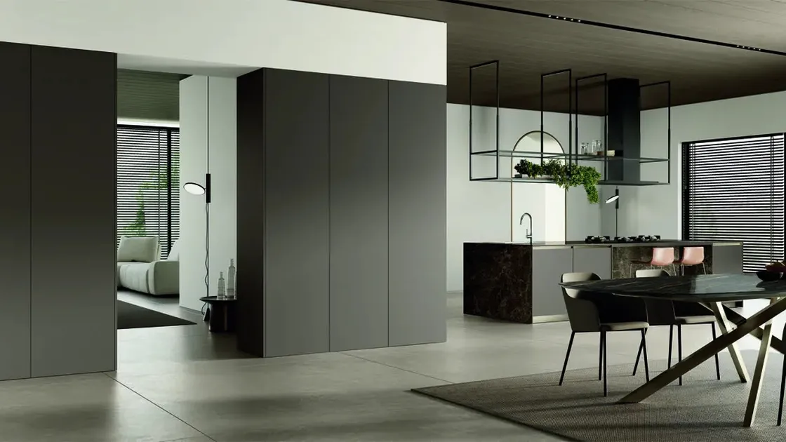 Cucina Moderna Modula Composizione 07 di Febal Casa