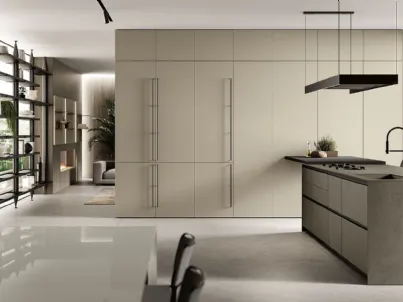 Cucina Moderna Origina Anta Telaio Alluminio 05 di Febal Casa