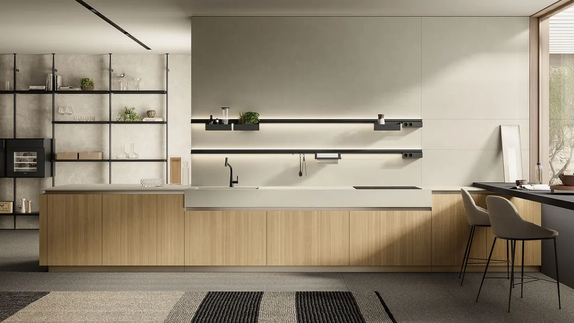 Cucina Moderna Origina Vol III - Composizione 05 di Febal Casa