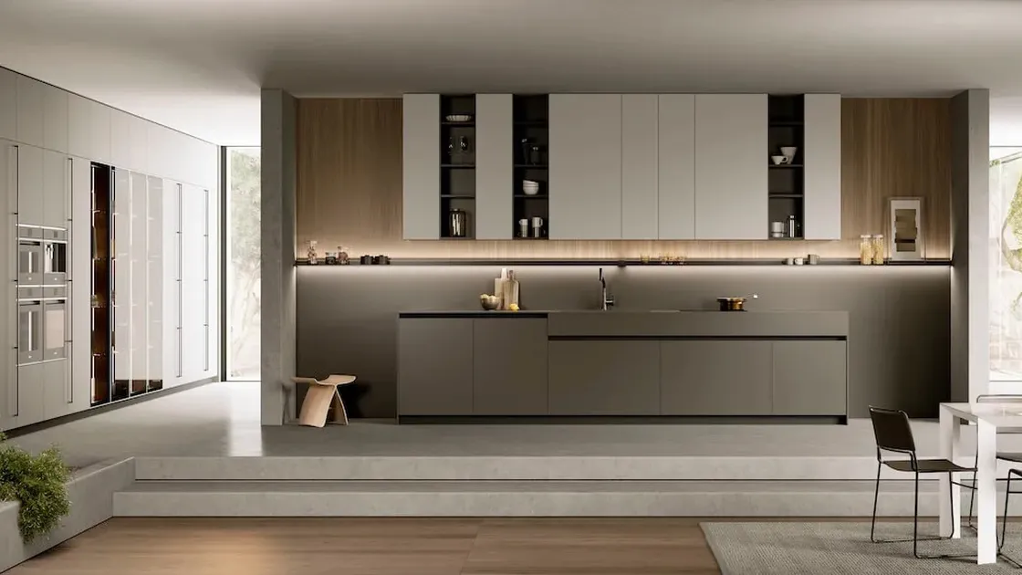 Cucina su misura Modula Composizione 03 di Febal Casa