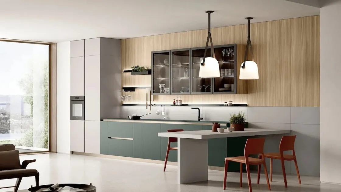 Cucina su misura Modula Composizione 04 di Febal Casa
