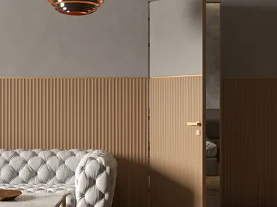 Porta battente a filo muro per interni Suit di Albed