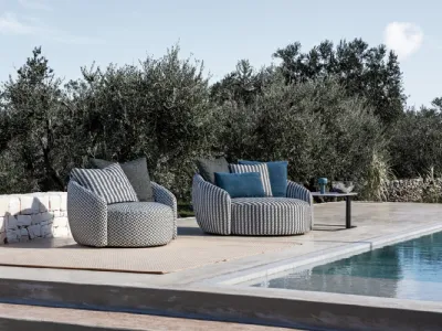Poltrona da esterno Globe Outdoor di Flexteam