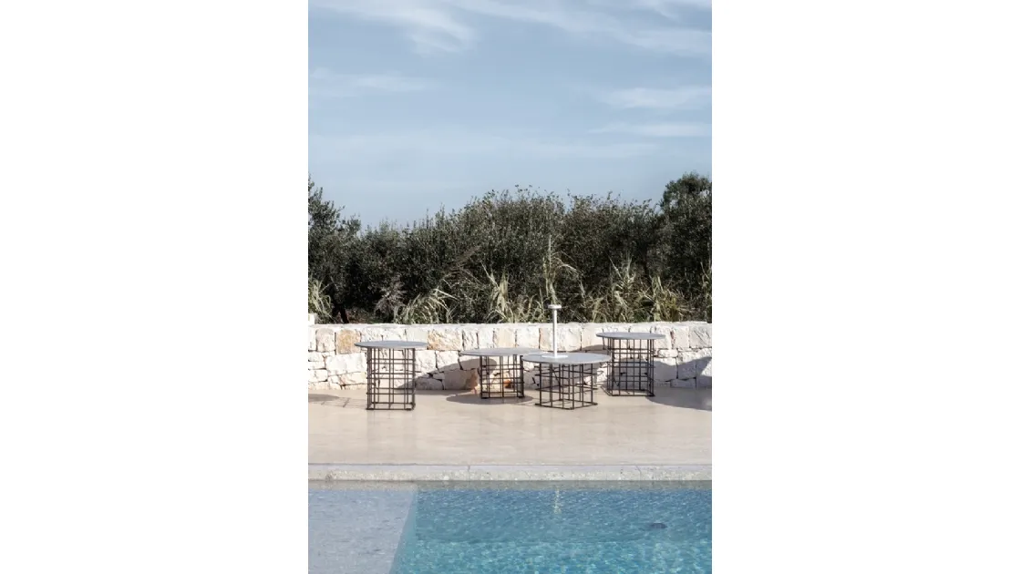 Tavolino da esterno Mesh Outdoor di Flexteam